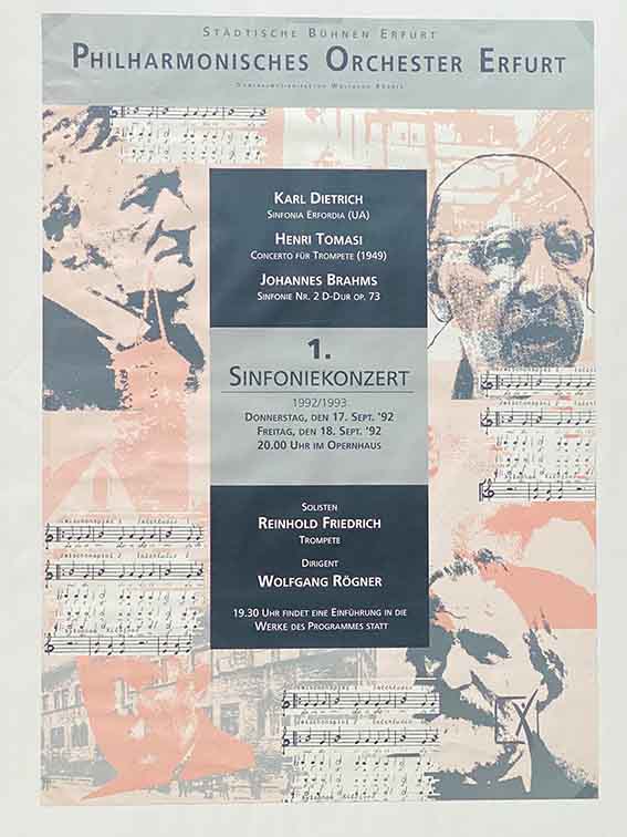 Plakat Sinfonia Erfordia